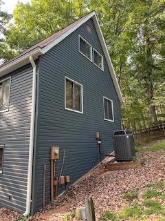 siding installation after photo