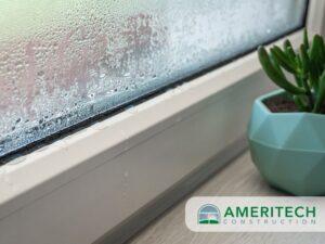 Ameritech Construction Corporation 703 538 4991 2841 Hartland Road, Suite 306, Falls Church, VA 22043 interior window condensation